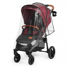 Дитяча прогулянкова коляска Kinderkraft Grande LX Burgundy